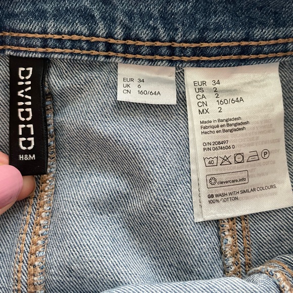 h&m denim skirt - Picture 4 of 5